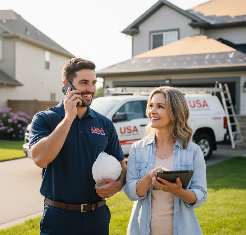 USA Roof Repair Experts customer support in Inverness